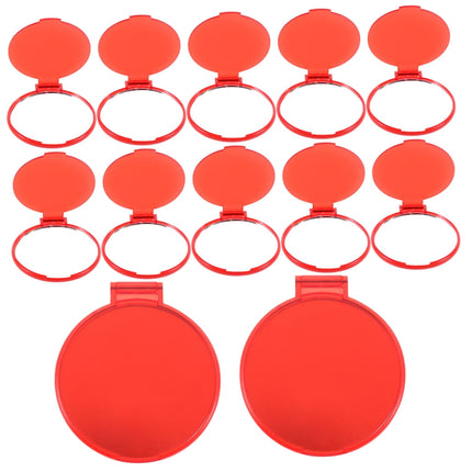 WHAMVOX 12 Pcs Mini Handheld Portable Makeup Mirror.