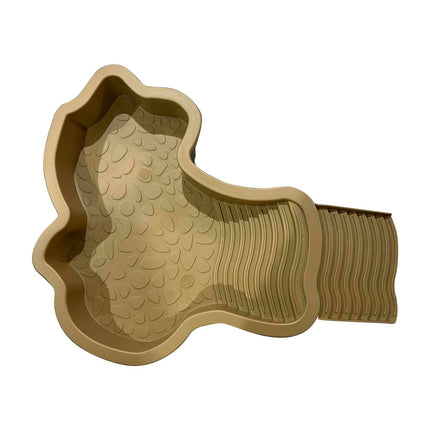 Darzheoy Reptile Bathing Pool Turtle Bath Amphibians Accessories with Ramp Tortoise Feeder Lizards Habitat for Tortoise Scorpion Snake B.