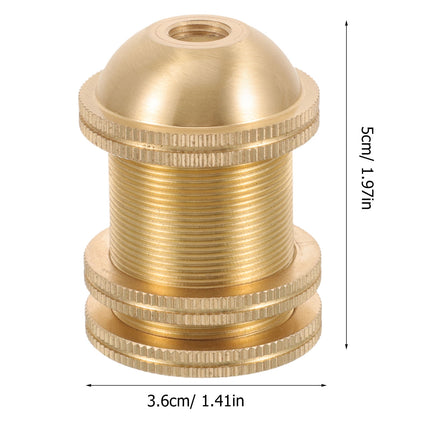SKISUNO Replacement Lamp Socket 5x3.6in Copper for Floor Lamps 1Pcs.
