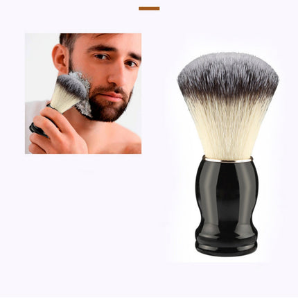 Darzheoy Shaving Brush for Men with Black Wood Handle, Perfect Gifts for Men, Fathers Day Christmas Halloween Gifts Multicolor.