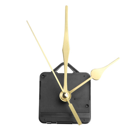 Silent Quartz Clock Movement Replacement Kit with Thread Shaft 11mm Clock Mechanism Parts No Battery Included.
