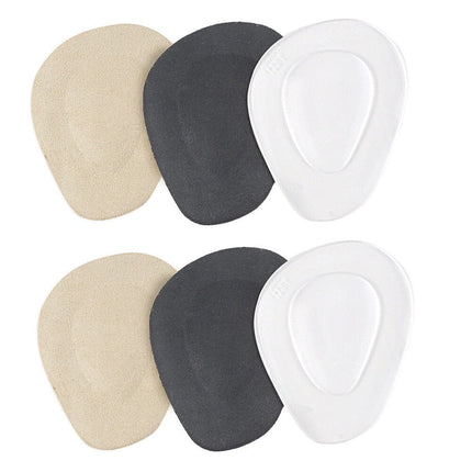 SKISUNO 3 Pairs Gel Forefoot Pad Half Insoles for High Heels Insoles for Women.