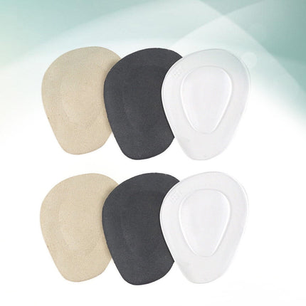 SKISUNO 3 Pairs Gel Forefoot Pad Half Insoles for High Heels Insoles for Women.