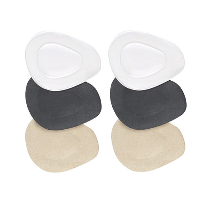 SKISUNO 3 Pairs Gel Forefoot Pad Half Insoles for High Heels Insoles for Women.