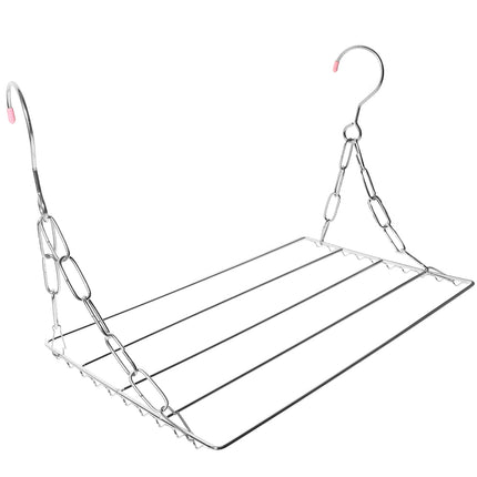 HOOWIFFY Minimalist Clothes Drying Rack with Windproof Design, Prevents Clothes from Blowing , 1 Piece.