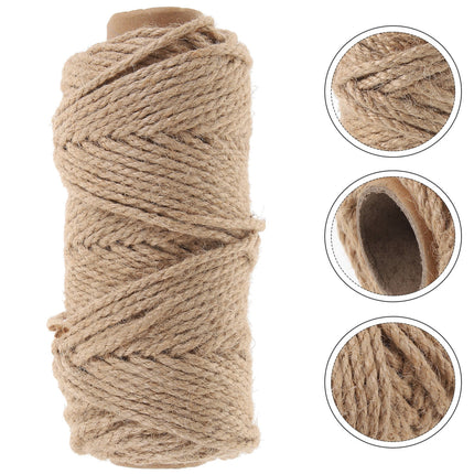 SKISUNO Sisal Rope Cat Scratch Post for Diy Projects 1Pack Natural.