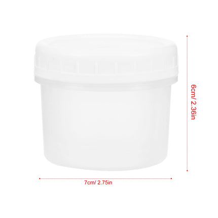 HOOWIFFY Plastic Freezer Containers Set of 10, Airtight Sealed Food Storage Boxes for Kitchen and Household Use.