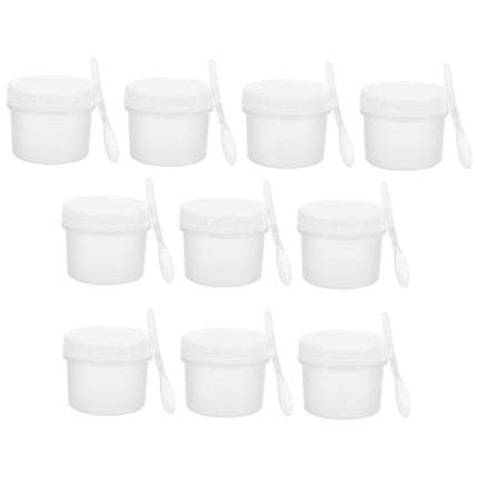 HOOWIFFY Plastic Freezer Containers Set of 10, Airtight Sealed Food Storage Boxes for Kitchen and Household Use.