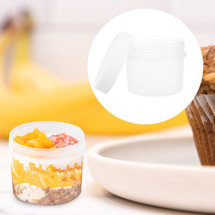 HOOWIFFY Plastic Freezer Containers Set of 10, Airtight Sealed Food Storage Boxes for Kitchen and Household Use.