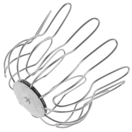 HOOWIFFY Outdoor Drain Leaf Guard Stainless Steel Silver 1Set 3.93X3.93X3.34In.
