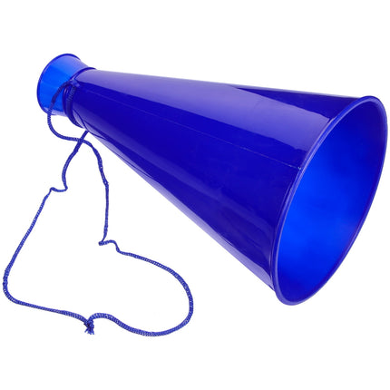 HOOWIFFY Cheer Megaphone 1Pack Blue for Party Favors Kids Cheering Props Outdoor Activities.