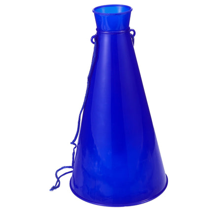 HOOWIFFY Cheer Megaphone 1Pack Blue for Party Favors Kids Cheering Props Outdoor Activities.