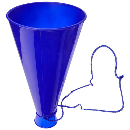 HOOWIFFY Cheer Megaphone 1Pack Blue for Party Favors Kids Cheering Props Outdoor Activities.