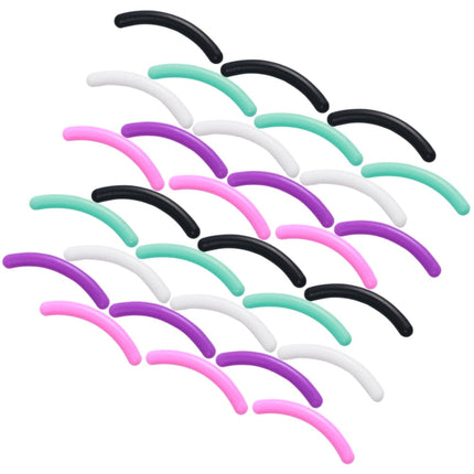 HOOWIFFY Eyelash Curler Refills Multi-Colored 30Pcs 1.1X0.2X0.2In.