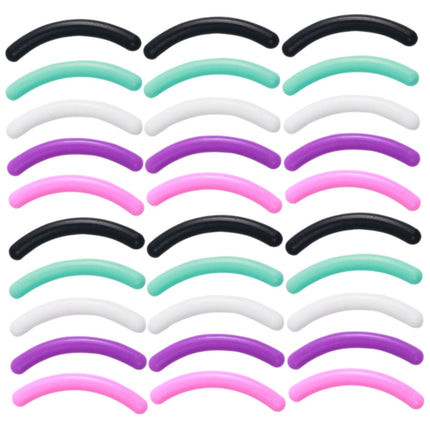HOOWIFFY Eyelash Curler Refills Multi-Colored 30Pcs 1.1X0.2X0.2In.