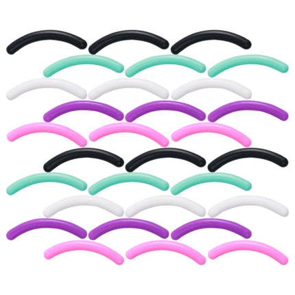 HOOWIFFY Eyelash Curler Refills Multi-Colored 30Pcs 1.1X0.2X0.2In.