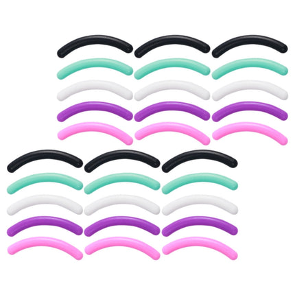 HOOWIFFY Eyelash Curler Refills Multi-Colored 30Pcs 1.1X0.2X0.2In.