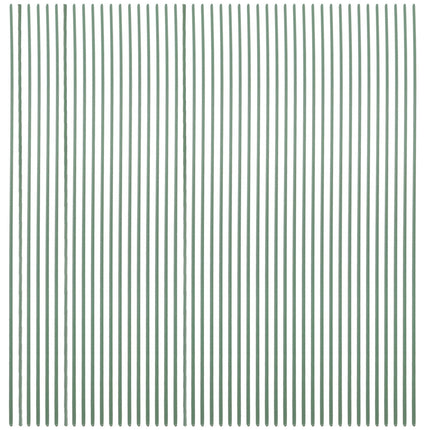HOOWIFFY 100pcs Green Floral Wire Stems for Artificial Flowers Flexible and Bendable for Arrangements.