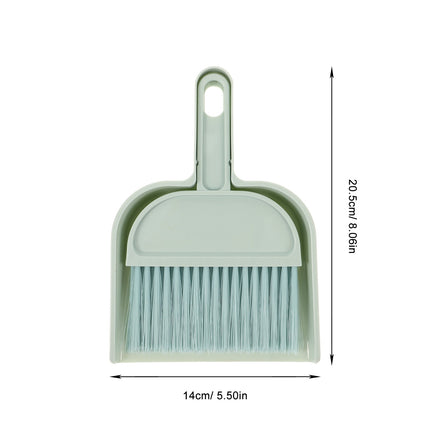 HOOWIFFY Mini Broom and Dustpan Set, 2-Pack , PP Material for Easy Cleaning.