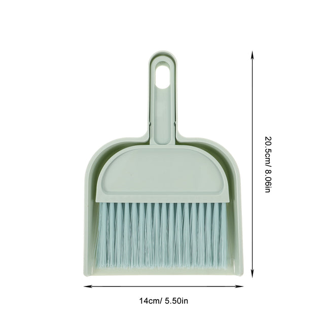 HOOWIFFY Mini Broom and Dustpan Set, 2-Pack , PP Material for Easy Cleaning.