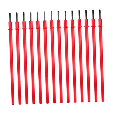 SKISUNO 100Pcs Multi-Needle Nylon Paint Brushes Set for Students, Fine Detail Work and Art Projects.