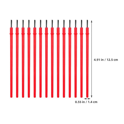 SKISUNO 100Pcs Multi-Needle Nylon Paint Brushes Set for Students, Fine Detail Work and Art Projects.