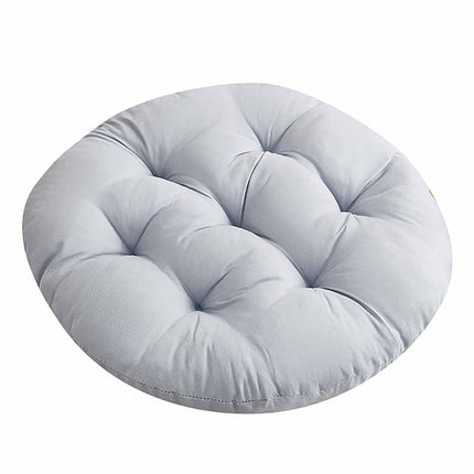 Darzheoy Round Seat Cushion Chair Pads for Kitchen Dining Chairs, Soft Comfort Chair Mat Pillow Cushions for Office Desk Living Room 16 Gray.