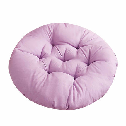 Darzheoy Round Seat Cushion Chair Pads for Kitchen Dining Chairs, Soft Comfort Chair Mat Pillow Cushions for Office Desk Living Room 16 Purple.