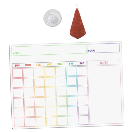 HOOWIFFY Magnetic Whiteboard Erasable Note Boards for Refrigerator, Home, Office, Kitchen, and School Use.