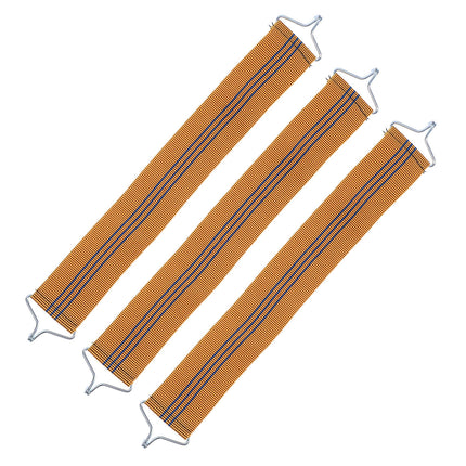 HOOWIFFY 3pcs Replacement Sling For Lounge Chair Heavy Duty Bands For Outdoor Use.
