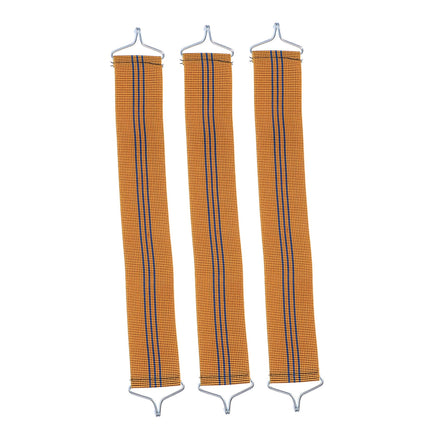 HOOWIFFY 3pcs Replacement Sling For Lounge Chair Heavy Duty Bands For Outdoor Use.