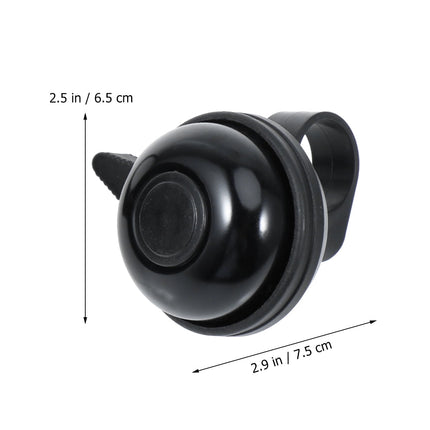 Aluminum Alloy Bike Bell with Loud Ring Tone for Mountain Bikes and Kids Bikes 2 Pieces Assorted.