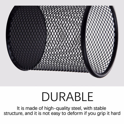 Darzheoy Pen Holder Mesh Pencil Holder Metal Pencil Holders Pen Organizer for Desk Office Pencil Holders, Back to Sch-ool Supplies A.