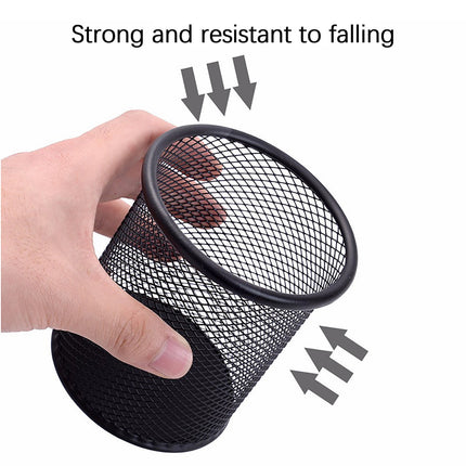 Darzheoy Pen Holder Mesh Pencil Holder Metal Pencil Holders Pen Organizer for Desk Office Pencil Holders, Back to Sch-ool Supplies A.