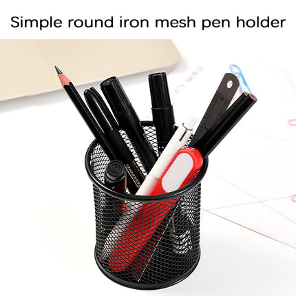 Darzheoy Pen Holder Mesh Pencil Holder Metal Pencil Holders Pen Organizer for Desk Office Pencil Holders, Back to Sch-ool Supplies A.