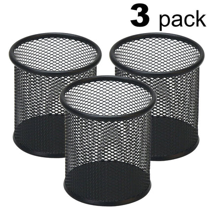 Darzheoy Pen Holder Mesh Pencil Holder Metal Pencil Holders Pen Organizer for Desk Office Pencil Holders, Back to Sch-ool Supplies B.