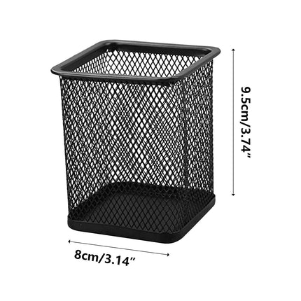 Darzheoy Pen Holder Mesh Pencil Holder Metal Pencil Holders Pen Organizer for Desk Office Pencil Holders, Back to Sch-ool Supplies C.