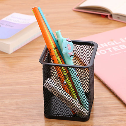 Darzheoy Pen Holder Mesh Pencil Holder Metal Pencil Holders Pen Organizer for Desk Office Pencil Holders, Back to Sch-ool Supplies C.