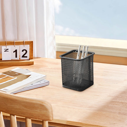 Darzheoy Pen Holder Mesh Pencil Holder Metal Pencil Holders Pen Organizer for Desk Office Pencil Holders, Back to Sch-ool Supplies D.