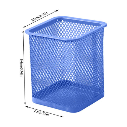 Darzheoy Pen Holder Mesh Pencil Holder Metal Pencil Holders Pen Organizer for Desk Office Pencil Holders, Back to Sch-ool Supplies E.