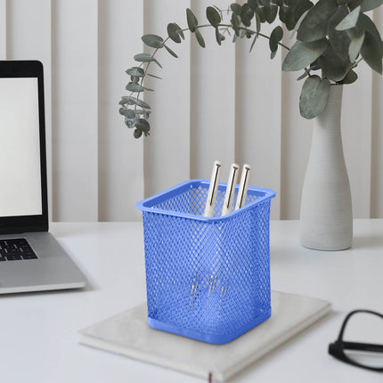 Darzheoy Pen Holder Mesh Pencil Holder Metal Pencil Holders Pen Organizer for Desk Office Pencil Holders, Back to Sch-ool Supplies E.