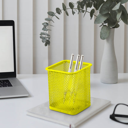 Darzheoy Pen Holder Mesh Pencil Holder Metal Pencil Holders Pen Organizer for Desk Office Pencil Holders, Back to Sch-ool Supplies F.