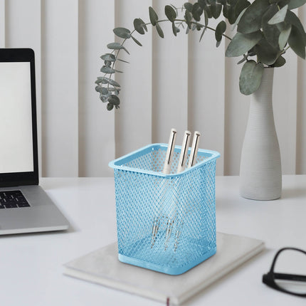 Darzheoy Pen Holder Mesh Pencil Holder Metal Pencil Holders Pen Organizer for Desk Office Pencil Holders, Back to Sch-ool Supplies G.