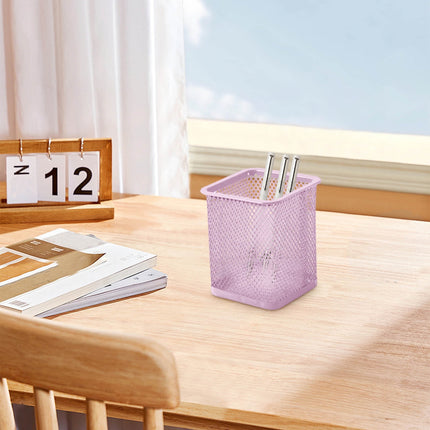 Darzheoy Pen Holder Mesh Pencil Holder Metal Pencil Holders Pen Organizer for Desk Office Pencil Holders, Back to Sch-ool Supplies H.