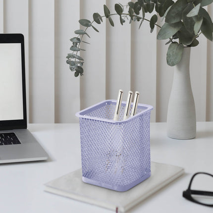 Darzheoy Pen Holder Mesh Pencil Holder Metal Pencil Holders Pen Organizer for Desk Office Pencil Holders, Back to Sch-ool Supplies I.