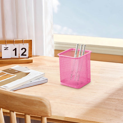Darzheoy Pen Holder Mesh Pencil Holder Metal Pencil Holders Pen Organizer for Desk Office Pencil Holders, Back to Sch-ool Supplies J.