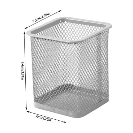 Darzheoy Pen Holder Mesh Pencil Holder Metal Pencil Holders Pen Organizer for Desk Office Pencil Holders, Back to Sch-ool Supplies K.