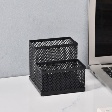 Darzheoy Pen Holder Mesh Pencil Holder Metal Pencil Holders Pen Organizer for Desk Office Pencil Holders, Back to Sch-ool Supplies L.
