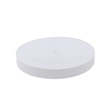 HOOWIFFY White Sewing Basting Tape for Elastic Band, 1 Roll - and Easy to Use Sewing Accessory.