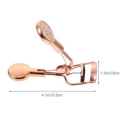 HOOWIFFY Rose Eyelash Curler Stainless Steel Lash Curler for Beautiful Eye Makeup.